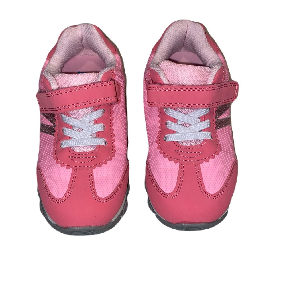 Carter's Simple Joys Pink Sneakers with Velcro and Rubber Sole